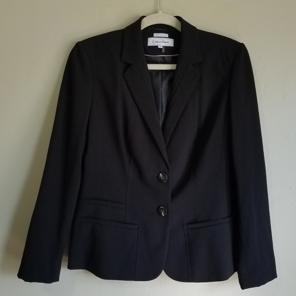 Calvin Klein Jackets & Blazers - Calvin Klein Two Button Black Blazer
